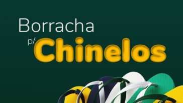 Borracha para Sandálias