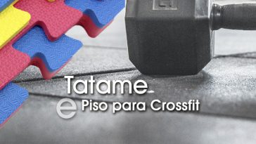 Tatames e piso Crossfit