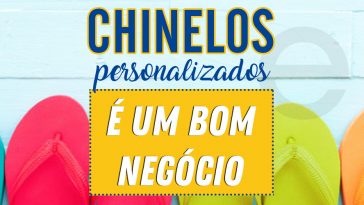 Chinelos com sua marca